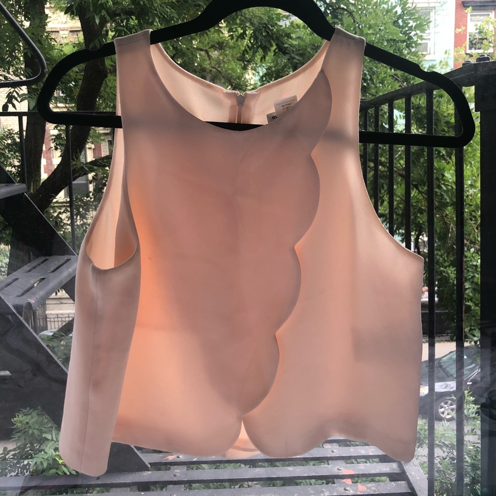 Club Monaco Pink Polyester Blouse Size 0